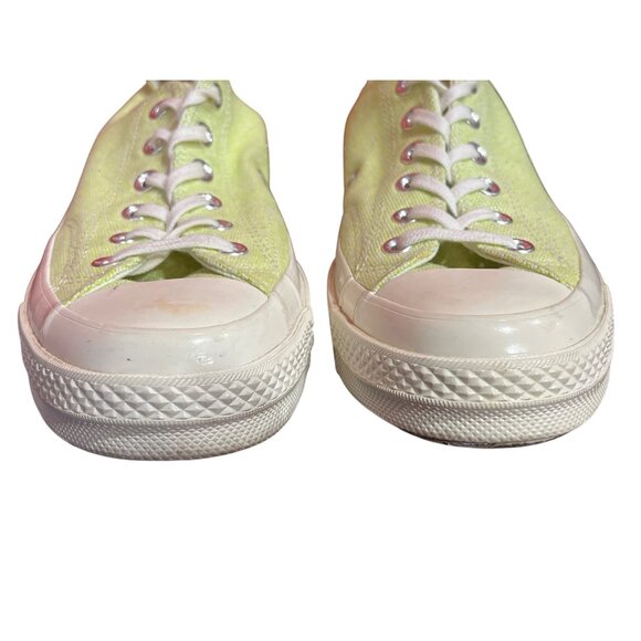 Chuck Taylor Womens Sneakers Lemon Yellow Size 9.5 SKU 8944 - Picture 4 of 9